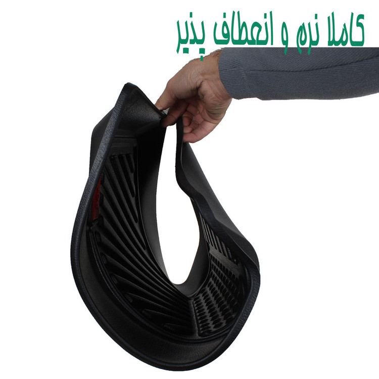 کفپوش سه بعدی خودرو بابل کارپت مدل لاکچری مناسب برای ساینا